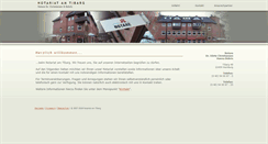 Desktop Screenshot of notariat-am-tibarg.de