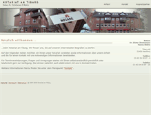 Tablet Screenshot of notariat-am-tibarg.de